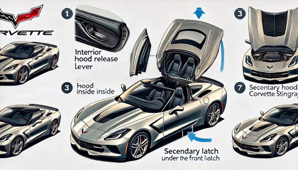 How to Open Hood on Corvette Stingray